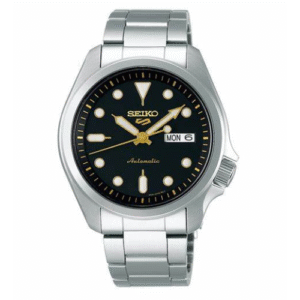 Đồng Hồ Seiko Chính Hãng Nam SRPE57K15 Sports Automatic Black Dial Men's Watch