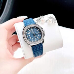 Đồng Hồ FL Franklin Chính Hãng Nữ Blue Silicone Quartz  Women's Watch