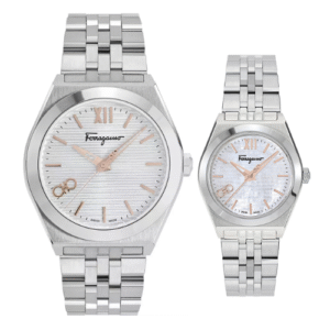 Đồng Hồ Salvatore Ferragamo Chính Hãng Nam Nữ SFKI00123 SFKJ00123 Vega Quartz Couple Watch