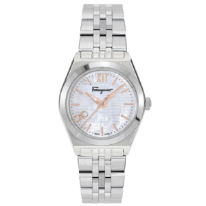 Đồng Hồ Salvatore Ferragamo Chính Hãng Nữ SFKJ00123 Vega Quartz Silver Dial Ladies Watch