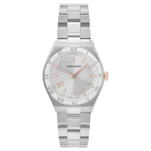 Đồng Hồ Salvatore Ferragamo Chính Hãng Nữ SFKY00123 Vega Quartz Silver Dial Ladies Watch