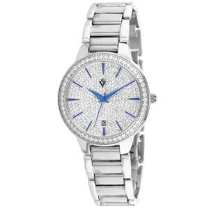 Đồng Hồ Christian Van Sant Nữ Chính Hãng Alessia Silver Dial Watch - CV0291A