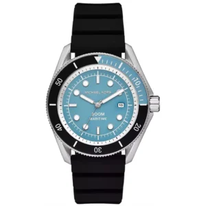 Đồng Hồ MICHAEL KORS Chính Hãng Nam MK9167 Maritime Blue Silicone Watch 42mm