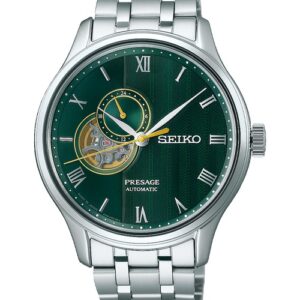 Đồng Hồ Seiko Chính Hãng Nam SSA463J1 ( SARY237 ) Presage Open heart Dial Green