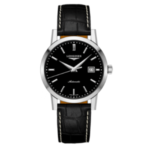 Đồng Hồ Longines Chính Hãng Nam L4.825.4.52.0 Annual Calendar Black Dial Men's Watch