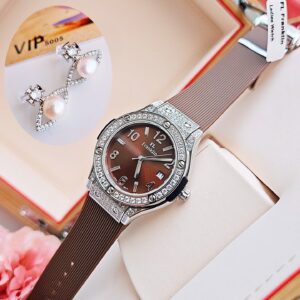 Đồng Hồ FL Franklin Chính Hãng Nữ Brown Quartz  Women's Watch