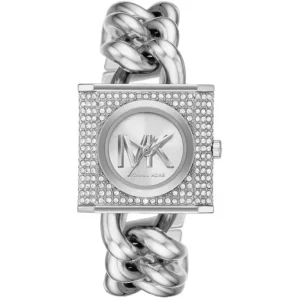 Đồng Hồ Michael Kors Nữ Chính Hãng MK4718 Chain Lock Three-Hand Stainless Steel Watch