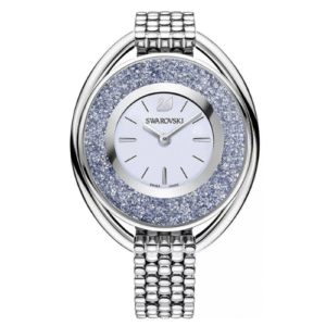 Đồng Hồ Swarovski Nữ Chính Hãng 5263904 Crystalline Oval Silver Tone Bracelet Watch