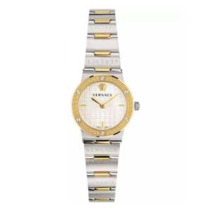 Đồng Hồ Versace Chính Hãng Nữ VEZ100421 Greca Two-Tone Bracelet Ladies Watch