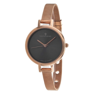 Đồng Hồ Christian Van Sant Nữ Chính Hãng CV0286 Casual Black Dial Quartz Ladies Watch