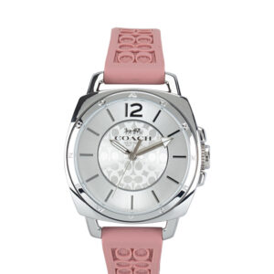 Đồng Hồ Coach Chính Hãng Nữ 14503876 Pink Silicone Ladies Watch