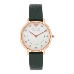 Đồng Hồ Emporio Armani Chính Hãng Nữ Green Analogue Watch AR11150