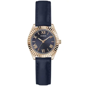 Đồng Hồ Guess Chính Hãng Nữ GW0761L2 Quartz Blue Leather Ladies Watch