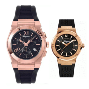 Đồng Hồ Salvatore Ferragamo Chính Hãng Nam Nữ SFMR00222 SFUL00524 Black Silicone Classic Watch